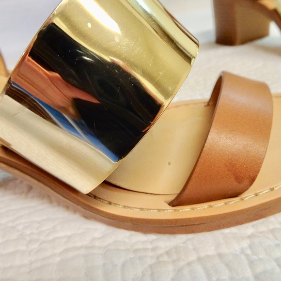 Zara Trafaluc Strappy Sandal Heels - Picture 3 of 6